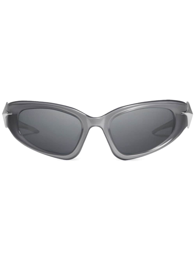 Gentle Monster Paso Goggle-style Frame Sunglasses In Grey
