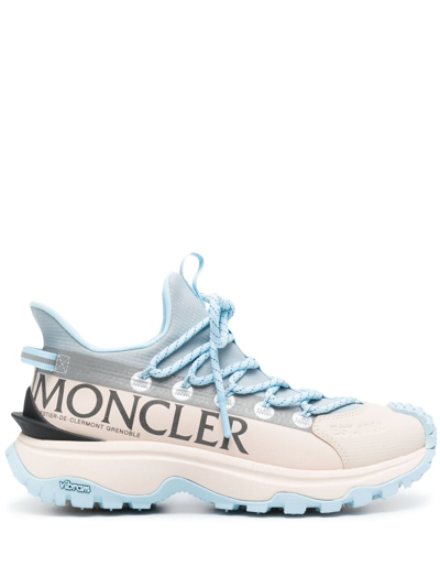 Moncler Trailgrip Lite2 Logo-print Sneakers In Pink