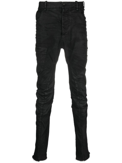 Masnada Mid-rise Skinny Jeans In Black