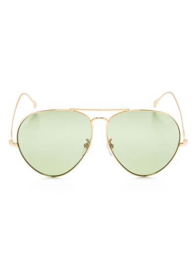 Gucci Pilot-frame Sunglasses In Grey