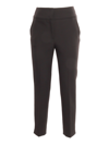 Peserico Slim Fit Trousers In Black