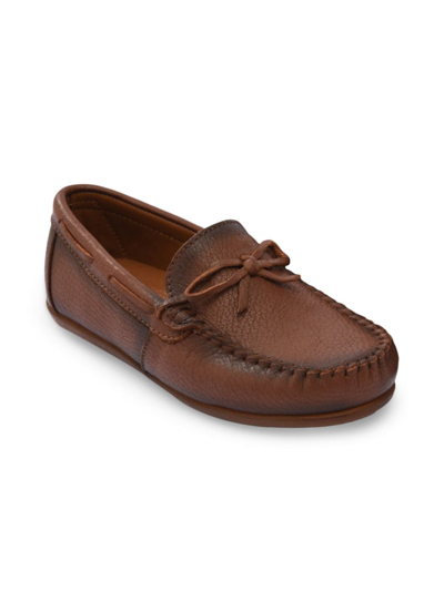 Moustache Little Boy's & Boy's Moccasin Loafers In Brown