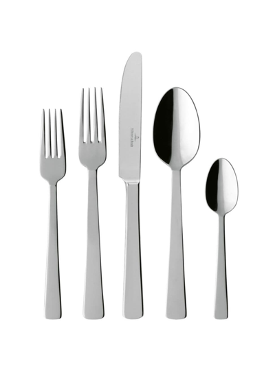 Villeroy & Boch Notting Hill 20 Piece Flatware Set In Rust