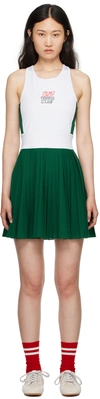 PALMES SSENSE EXCLUSIVE OFF-WHITE & GREEN FOREST DRESS