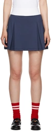 Palmes Ssense Exclusive Navy Forest Skort In Navy