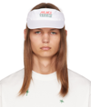 Palmes Ssense Exclusive White Ptfc Visor In White