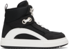 DSQUARED2 BLACK & WHITE BOOGIE SNEAKERS