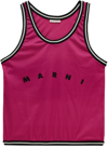 MARNI PINK BASKET TANK TOP TOTE