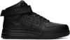Givenchy G4 Logo-patch Hi-top Sneakers In Black