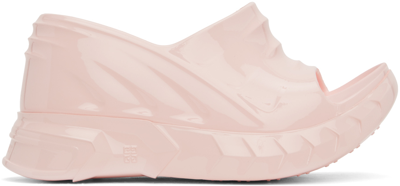 Givenchy Pink Marshmallow Sandals In 681 Light Pink