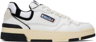 Autry Leather And Suede Sneakers In Multi