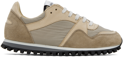 Spalwart Beige Marathon Trail Low Sneakers In Wet Sand