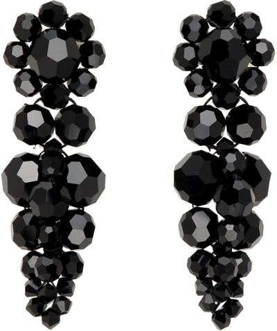 Simone Rocha Mini Cluster Earrings -  - Black