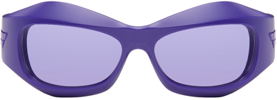 Bottega Veneta Eyewear Oval In Purple