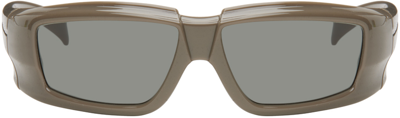 RICK OWENS GRAY RICK SUNGLASSES