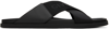 Givenchy G Plage Crossed-strap Flip Flops In 001-black