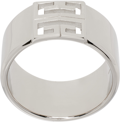 Givenchy Silver 4g Ring In 040-silvery