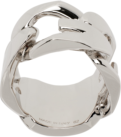 Givenchy Id Ring In 040-silvery