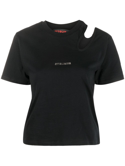 Ottolinger T-shirt Aus Bio-baumwolle In Black