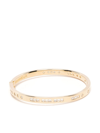 Apm Monaco Morse Code Armreif In Gold