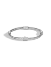 John Hardy Sterlingsilberarmband Mit Diamanten In Silber