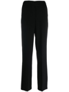 P.a.r.o.s.h Poker Elasticated Track Pants In Schwarz