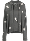 ZADIG & VOLTAIRE MARKY STAR-JACQUARD CASHMERE HOODIE