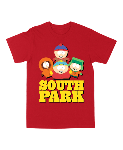 Philcos Men's South Park Gang Short Sleeves T-shirt In Red