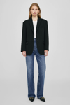 ANINE BING ANINE BING QUINN BLAZER IN BLACK