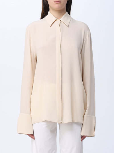 Federica Tosi Split Sleeve Shirt In Ivory