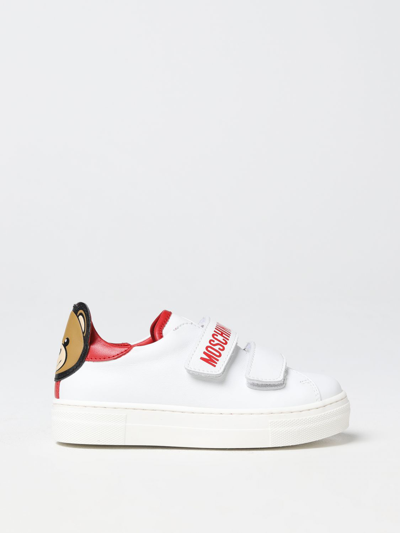 Moschino Teen Shoes  Kids Color White