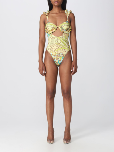 Andrea Iyamah Kuji One Piece Swimsuit In Multicolor
