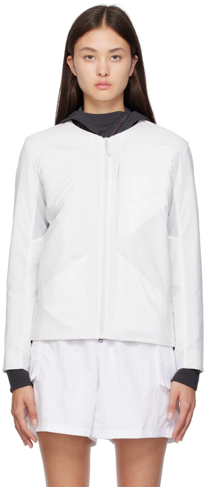 Veilance White Cosine Jacket In Atmos