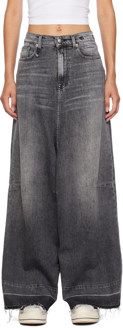 R13 Gray Jesse Jeans In Vintage Grey