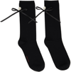 Simone Rocha Sock40d0639 Black Black Pearl In Black/black/pearl