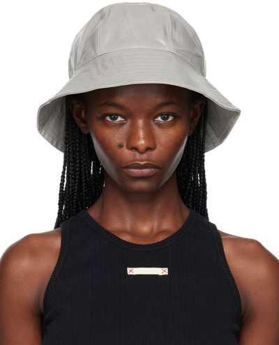 Song For The Mute Ssense Exclusive Gray Bucket Hat In Grey Gry