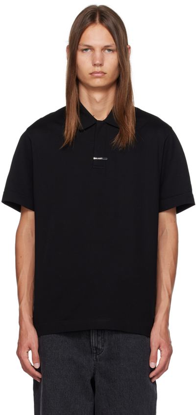 Givenchy G-clip 棉polo衫 In 001-black