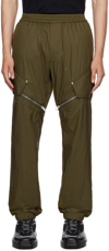 Alyx Ssense Exclusive Khaki Cargo Pants In Military Green