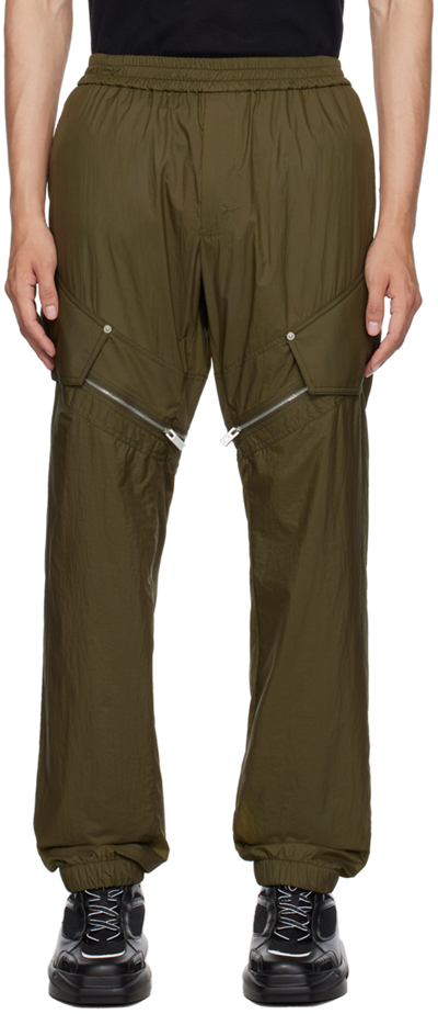 Alyx Ssense Exclusive Khaki Cargo Pants In Military Green