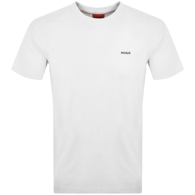 Hugo Boss Hugo Dero222 Crew Neck Short Sleeve T Shirt White