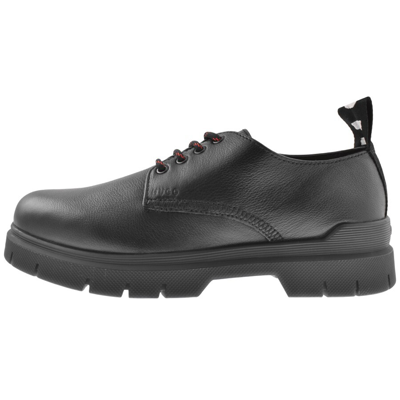 Hugo Ryan Derb Shoes Black