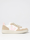 Veja V-10 Sandy Blond Sneakers Women In White