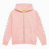 OFF-WHITE OFF-WHITE™ | ARROWS ZIPPED PINK HOODIE,OGBE001F23FLE001/N_OFFW-3001_621-8
