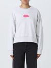 Apc A.p.c. Sweatshirt With Logo In Grey