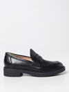 Gianvito Rossi Woman Loafers Black Size 10 Soft Leather In Black