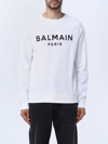 Balmain Sweatshirt  Herren Farbe Weiss In White