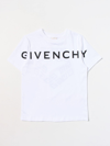 Givenchy Kids' T-shirt  Kinder Farbe Weiss In White