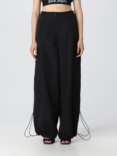 PALM ANGELS TROUSERS IN TECHNICAL FABRIC,393494002