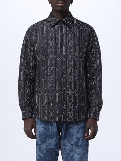 PALM ANGELS OVERSHIRT IN QUILTED NYLON,393512002