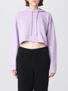 Ganni Isoli Hoodie In Lilac